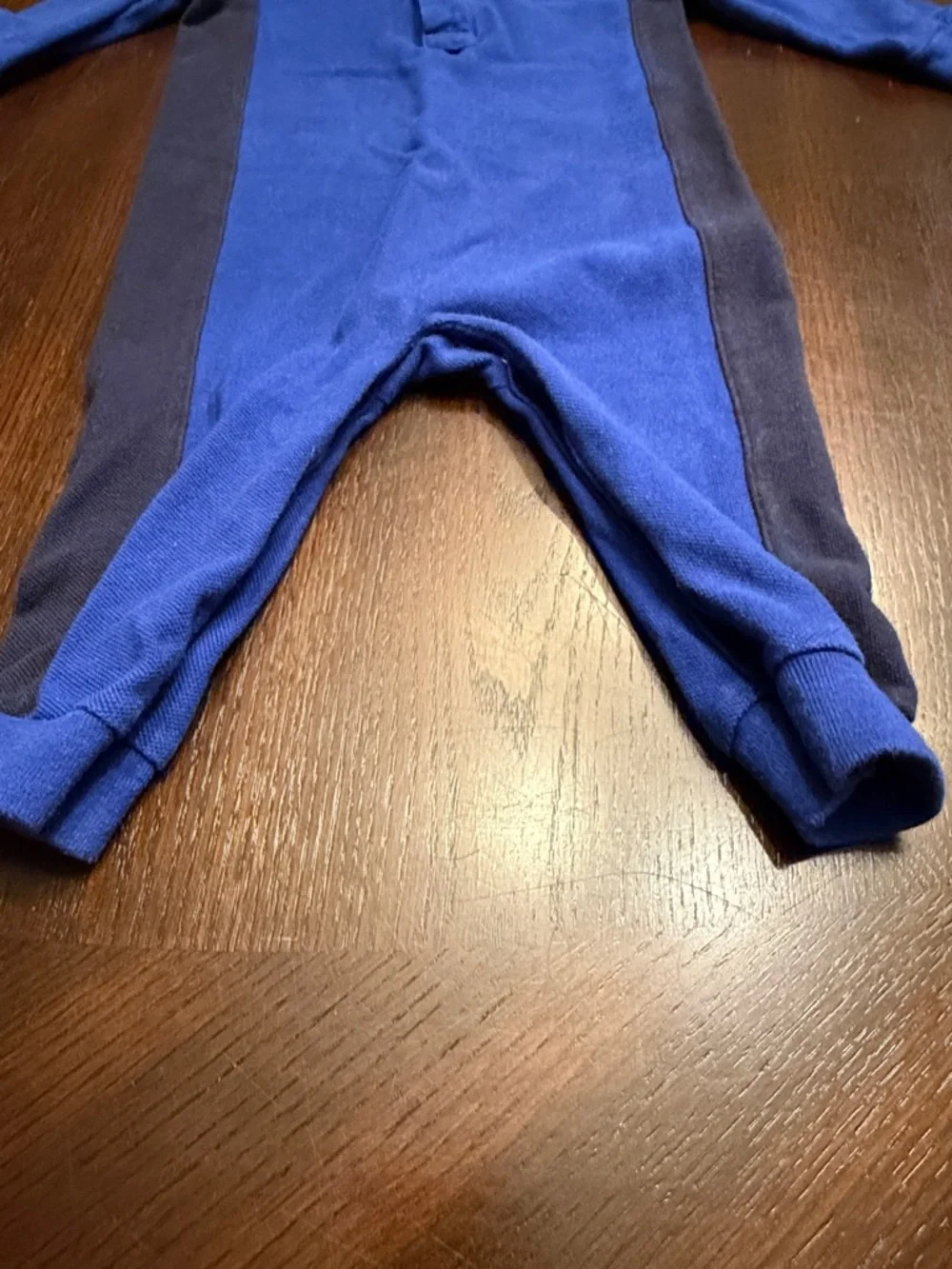 Ralph Lauren Baby Boy Polo Footie Coverall Pony Logo Blue 9M